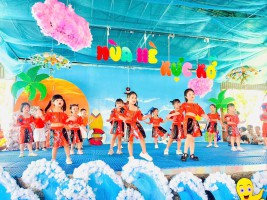 TRƯỜNG MẦM NON KỲ LIÊN TỔ CHỨC HOẠT ĐỘNG TRẢI NGHIỆM “MÙA HÈ RỰC RỠ” ​